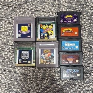 Nintendo Game Boy Advance Game Bundle